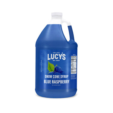 Blue Raspberry Snow Cone Syrup 1 Gallon